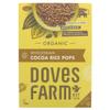 Doves Farm Organic Wholegrain Cocoa Rice Pops | 300g | Gluten-Free and Vegan Cereal with Real Cocoa | Perfect for a Satisfying Breakfast or Snack | Rich in Fiber, Iron for a Healthy Start to Your Day view 1