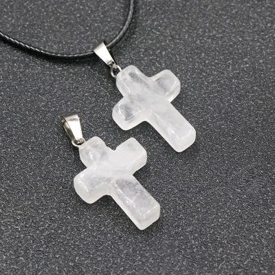 1PC Natural Agate Stone Gemstone Pendants Quartz Crystal Decoration Making,White Quartz
