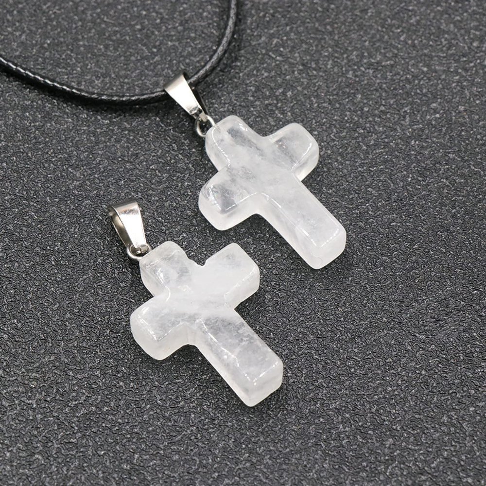 1PC Natural Agate Stone Gemstone Pendants Quartz Crystal Decoration Making,White Quartz