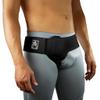 Everyday Medical Inguinal Hernia Support Belt for Men I Fits Left or Right Side I Post Surgery Men and Womens Hernia Support Truss for Inguinal, Groin Hernias I Adjustable Waist Strap I Black, S/M view 1