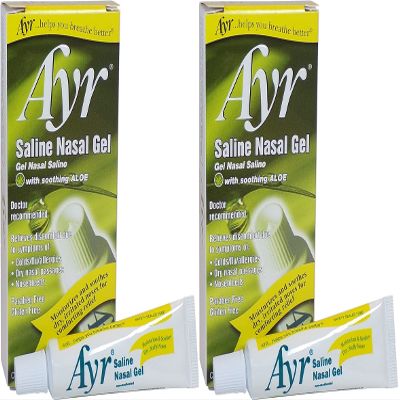 Ayr Saline Nasal Gel with Soothing Aloe, 0.5 Ounce (Pack of 2)
