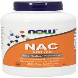 Now Foods NAC-Acetyl Cysteine 600mg, 250 Vcaps