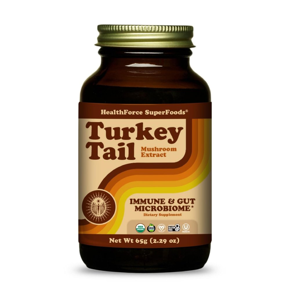 HEALTHFORCE SUPERFOODS Turkey Tail - Powder - 65 Grams