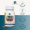 Amazing Herbs Whole Spectrum Black Seed Original Plain, Vegetarian Capsules - Gluten Free, Non GMO, Cold Pressed Nigella Sativa Aids in Digestive Health - 100 Count, 475mg (2-Pack) view 3
