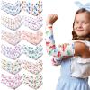 Bonuci 12 Pairs Elastic Eczema Sleeves for Kids Arm or Leg Toddler Scratch Arm Sleeves Eczema Wet Wraps UV Protection(Medium) view 1