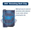 Generturbo Tandem tSlim x2 Pump Case with 360 Rotating Belt Clip, Tslim Holster with Smooth Eages for t:Slim/t Slim G4, Tslim Pump Holder with Strong Grip as tslim x2 Pump Accessories view 2