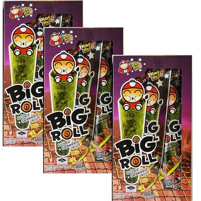 Big Roll Grilled Seaweed Roll (BBQ, 3 BOX)