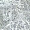 Bobobag - 2LB Crinkle Cut Paper Shred Filler Recyclable Gift Wrap Confetti Raffia Grass Shred Paper for Easter Baskets Filler Creative Eggs Decor (White) view 1