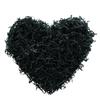 Bobobag - 4oz Crinkle Cut Paper Shred Filler Recyclable Gift Wrap Confetti Raffia Grass Shred Paper for Easter Baskets Filler Creative Eggs Decor (Black) view 1