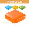 2-Grid Sliding Cover Medicine Box Airtight Portable Pill Case for Travel Pill Organizer for Household Compact Case for Daily Use view 2