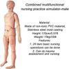 ZQHJ Patient Care Manikin 170cm Life Size Men and Women Interchangeable Training CPR Simulator for Medical Nursing Training Manikin view 2