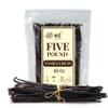 5 Lb. Vanilla Beans Grade A, Premium Whole Vanilla beans Bulk, 6-8 Inches, Gourmet Vanilla Bean Pods for Extract & Baking - NYVanilla view 1