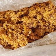 5lb Wildcrafted Wholesale Raw St. Lucia Gold Seamoss - Pure Organic Sea Moss harvested from St. Lucia Sea, Non-GMO, Gluten-Free, Vegan, with No Preservatives or Additives