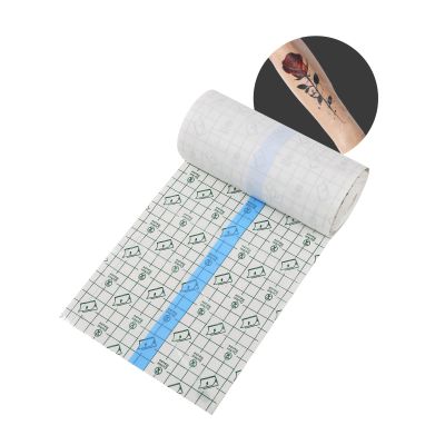 Aftercare Bandage | 8 in x 1 yd Roll | Clear Waterproof Adhesive Wrap, Second Skin Protective Dressing Healing Film Transparent Bandages(8 * 36inch)