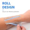 Aftercare Bandage | 5 Pieces 8 in x 8 yd Roll | Clear Waterproof Adhesive Wrap, Second Skin Protective Dressing Healing Film Transparent Bandages(8 * 8inch) view 2