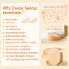 SooGree 20Pairs Soft Foam Nose Pads, 1.5MM Thick Cushion Self Adhesive Glasses Nose Pads Anti-Slip Nose Pieces Grips for Eyeglasses Sunglasses Reading Glasses, Comfortable Replacement Stick On Nosepad view 3