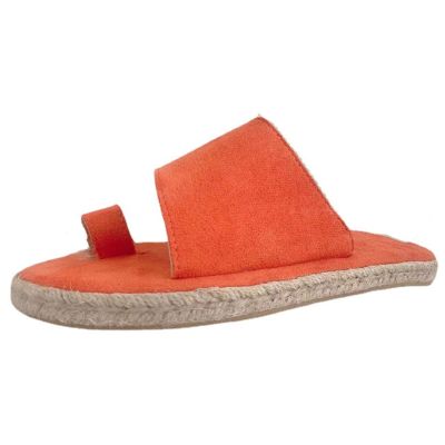 Summer Bunion Splints Sandals for Women,Fashion Comfortable Lightweight Foot Correction Beach Flip Flops,Casual Open Toe Orthopedic Slippers Ladies,for Plantar Fasciitis ( Color : Orange , Size : 8 )