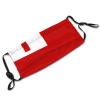 Flag of Tonga Mask Protect Respiratory System Breathe with Peace of Mind Black view 4