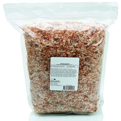IndusClassic Kosher Pure Natural Halall Unprocessed Himalayan Edible Pink Cooking Sea Salt --- 10 lbs Coarse Grain 0.3mm to 6mm