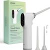 Electronic Vacuum Tonsil Stone Remover with LED Guidance Light - Hassle-Free Instant Suction - Tonsil Stone Removal Kit - Patent Pending (White)
