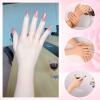 ZWSMS Silicone Crossdressing Gloves Realistic Female Skin Full Length Arm Hiding Scar Fake Hands Enhance Transgenders Cospl,Brown,with Fingernails view 3
