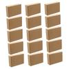 15pcs Box Kraft Paper Box Bulk Fresh Flowers White Cardboard in Bulk White Mailbox Bulk Items for Maid of Honor Christmas Corrugated Paper Bridesmaid Cardboard Box view 1