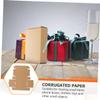 15pcs Box Kraft Paper Box Bulk Fresh Flowers White Cardboard in Bulk White Mailbox Bulk Items for Maid of Honor Christmas Corrugated Paper Bridesmaid Cardboard Box view 2