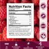 Vitamatic Glucose chewable Gummies - 60 Count - Natural Raspberry Flavor - 4G of Carbohydrate per Serving (2 Bottles) view 2