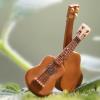 10pcs Mini Guitar Cake Topper Miniature Musical Guitar Cake Decoration For Baby Shower Birthday Wedding Music Themed Party Supplies view 4