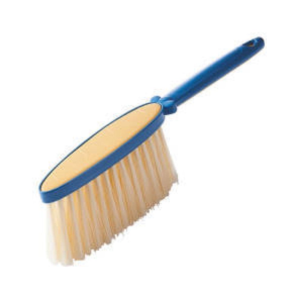 CUOREZ Household Long-Handled Sweeping Bed Brush Sofa Cleaning Bedroom Soft Bristle Brush Bed Broom Broom Broom Kang Brush Deep Ocean Blue