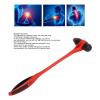 Body Massage Hammer, Elastically Bendable Massager Massor Red Black Rubber, Manual Spinal Massager for Relieve Body Stress view 2