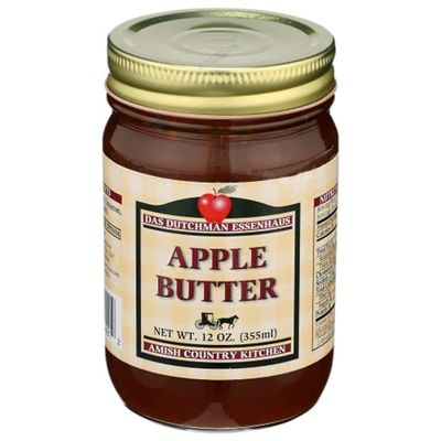 Das Dutchman Essenhaus Apple Butter with Honey Fruit Spread, Product of the USA, 12 Ounce (Pack of 12)