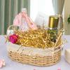 Caleihd Crinkle Cut Paper Shred Filler 1LB Shredded Paper for Gift Box Baskets Wrapping and Filling (Gold) view 3