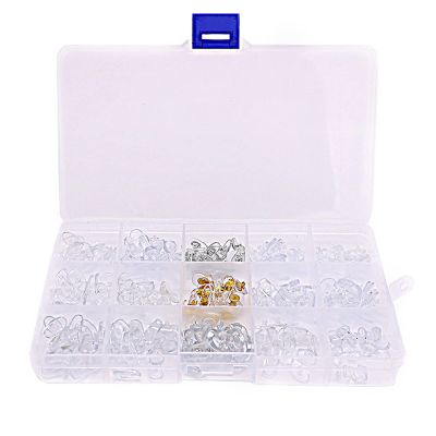15 Styles 150 Pairs Silicone Nose Pads Replacement Accessory For Eyeglasses Sunglass Screw On Glasses Soft Repair Tool Accessory