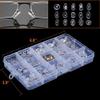 15 Styles 150 Pairs Silicone Nose Pads Replacement Accessory For Eyeglasses Sunglass Screw On Glasses Soft Repair Tool Accessory view 2