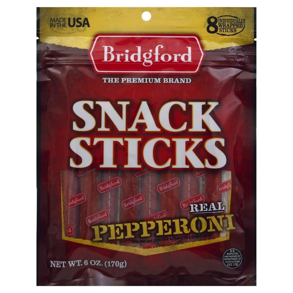 Bridgford, Pepperoni Snack Bites, 10 Ounce