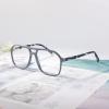 AOOLIA Oversized Aviator Reading Glasses Blue Light Blocking Square Computer Readers for Women Men with Spring Hinge (Grey, 2, multiplier_x) view 4