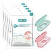 520 Count Dental Floss Picks with 2 Floss Dispenser-3 x Teeth Cleaning Advanced Clean Floss Stick,Perfect for Molar Tight Teeth Interdental Spaces,Fight Tooth Decay,Family Toothpicks(5 Pack) view 1