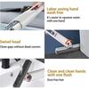2023 New Multi-Functional Mop Handle with Self-Squeeze Mini Mop for Wet and Dry Cleaning in Kitchen and Bathroom (2 Cotton Head + 1 Squeeze Handle) view 4