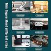 2023 New Multi-Functional Mop Handle with Self-Squeeze Mini Mop for Wet and Dry Cleaning in Kitchen and Bathroom (1 Cotton Head + 1 Squeeze Handle) view 4