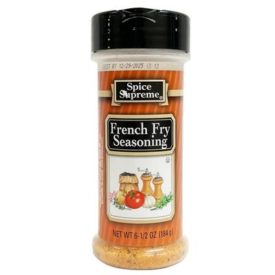2 Spice Supreme French Fry Seasoning 6.5oz Seasoned Fries Dry Rub Meats Veggies