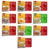 Ashoka Microwaveable Entrees 1932, Vegetarian Sampler Kit, Heat & Serve Meal Pack, Kosher Certified Variety Pack, Authentic Indian Cuisine, Instant Meals, Gluten-Free with No Preservatives, Pack of 10 view 3