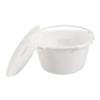 Commode Chair Commode Urine Pot Urinal Pot Bedside Commode Spittoon Pot Commode Seats for Toilets Pee Pot Kids Potty Plastic Urinal Spittoon Pp White Elder Portable Toiletries view 1