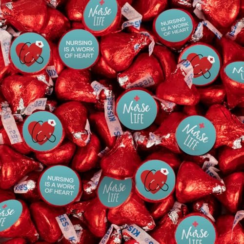 85 Pcs Nurses Week Candy Thank You Kisses Chocolate - Nurse Appreciation Week Gifts