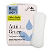 Attn: Grace Panty Liners for Women - 46 Liners  for Light Urinary Incontinence, Bladder Leakage or Postpartum - 100% Breathable & Plant-Based Materials Active Odor Control - Free from Harsh Chemicals view 1