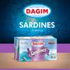 Dagim Sardines in Soya Oil  Rich in Calcium  Canned Sardine Fish - Great Source of Omega 3, Kosher Certified, Pack of 8 view 3
