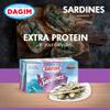 Dagim Sardines in Soya Oil  Rich in Calcium  Canned Sardine Fish - Great Source of Omega 3, Kosher Certified, Pack of 8 view 4