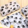 30pcs Tissue Paper Sheets, 20x14in Dog Paw Tissue Paper Cute Tissue Paper Bulk for Packaging Christmas Wedding Birthday Party DIY Crafts Arts (White Background) view 4