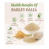 Ghotaram Vegan Barley Dalia, Hordeum vulgare Porridge with High Fiber, Sprouted Barley Jau Daliya Dalia, Natural Pearl Jav Javh Porridge, Pure & Tasty Fibrous Guli Rabdi-480g(pac 2x 240g) view 4