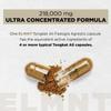 228,000mg 200x Strength Tongkat Ali for Men w. 30x Fadogia Agrestis Extract - 10% Eurycomanone Highest Potency Longjack Fadogia Agrestis Tongkat Ali Supplement - Muscle Growth Support Pills for Men view 3